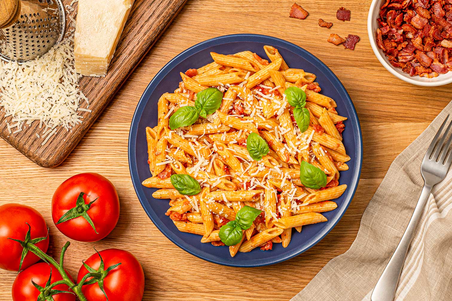 Catelli Protein+ Penne Pasta, 340g/12 oz - Prepared