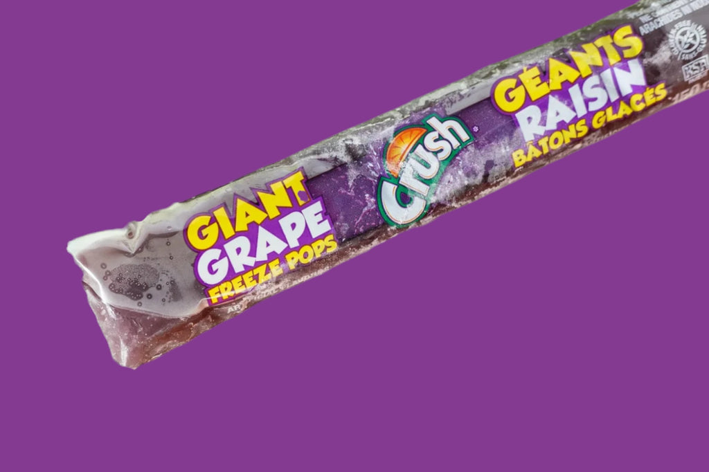 Crush Grape Soda Giant Freeze Pops, Single 150ml Ice Pop