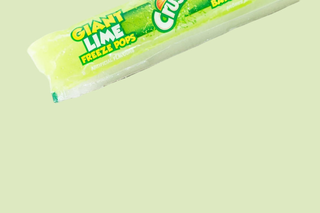 Crush Lime Soda Giant Freeze Pops, Single 150ml Ice Pop