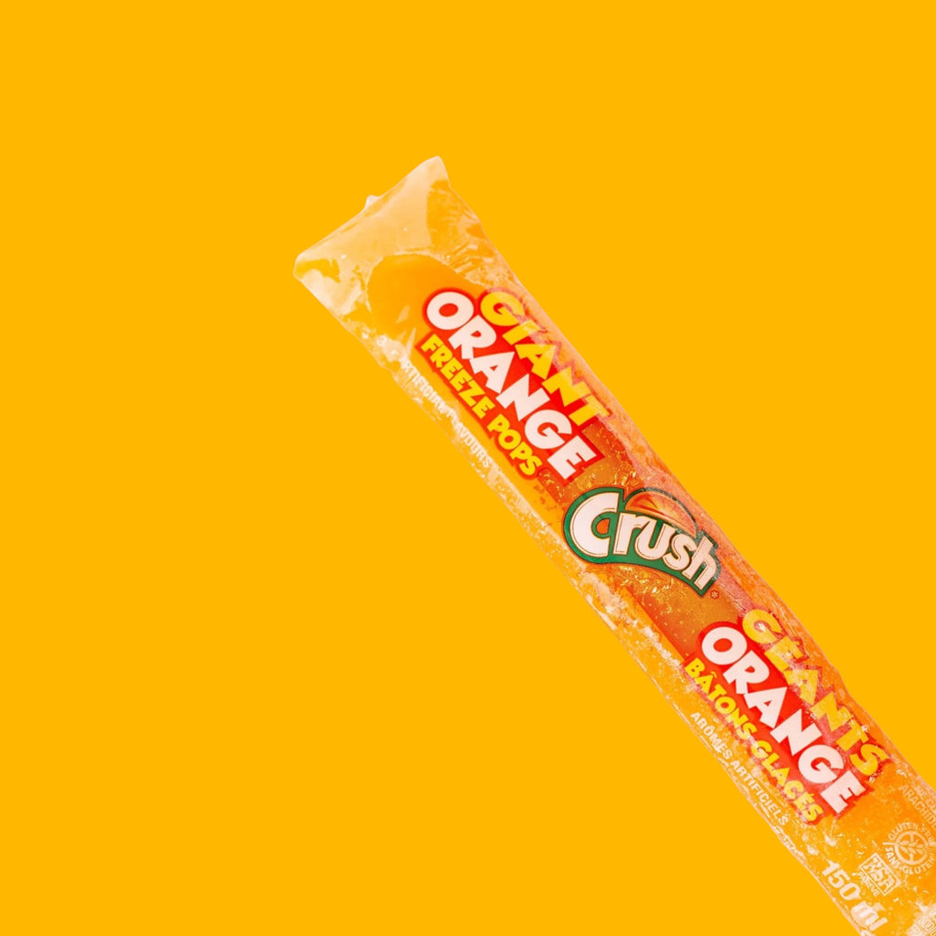 Crush Orange Giant Freeze Pop, Single 150ml Ice Pop