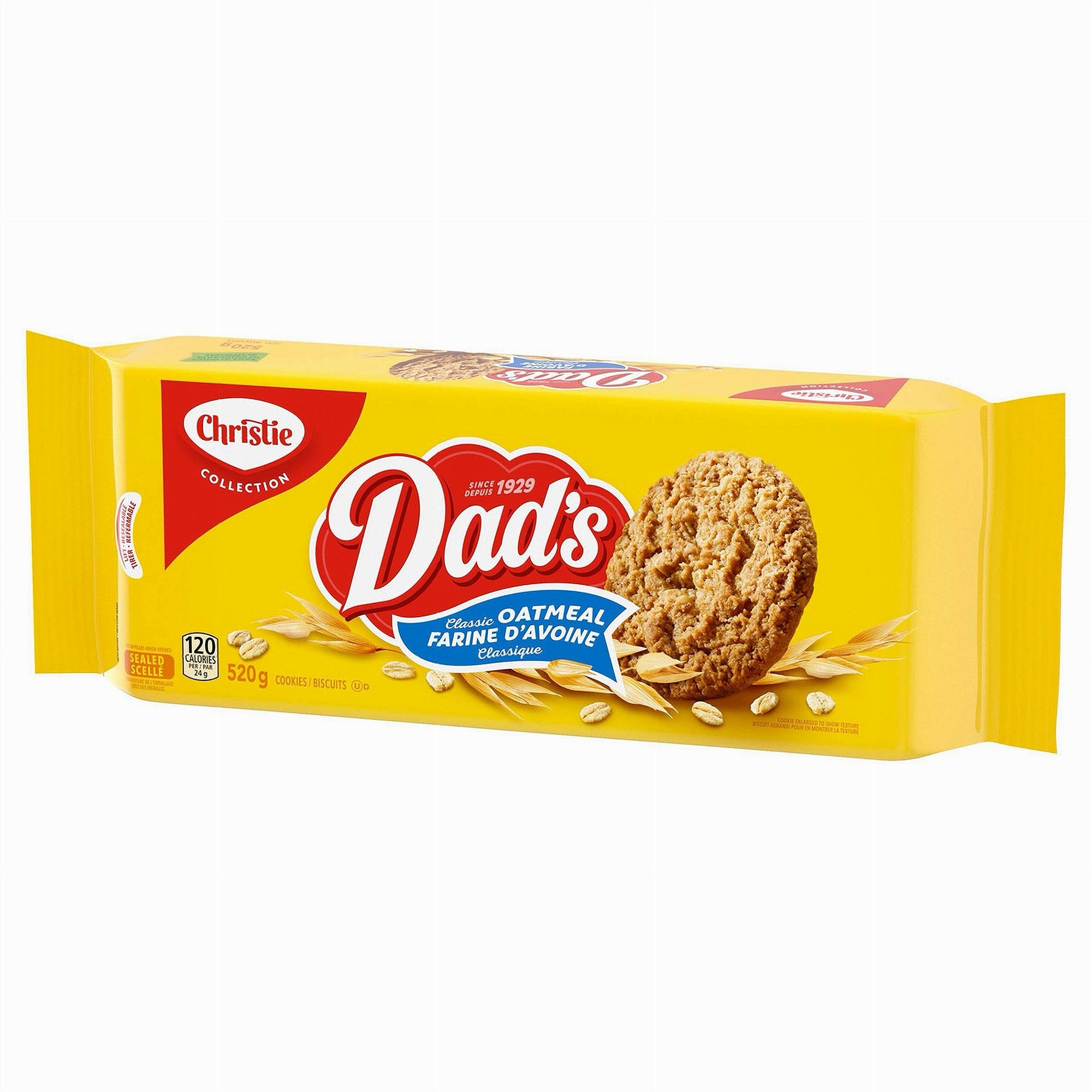 Dad's Oatmeal Cookies | Crunchy Classic Canadian Snack Biscuits