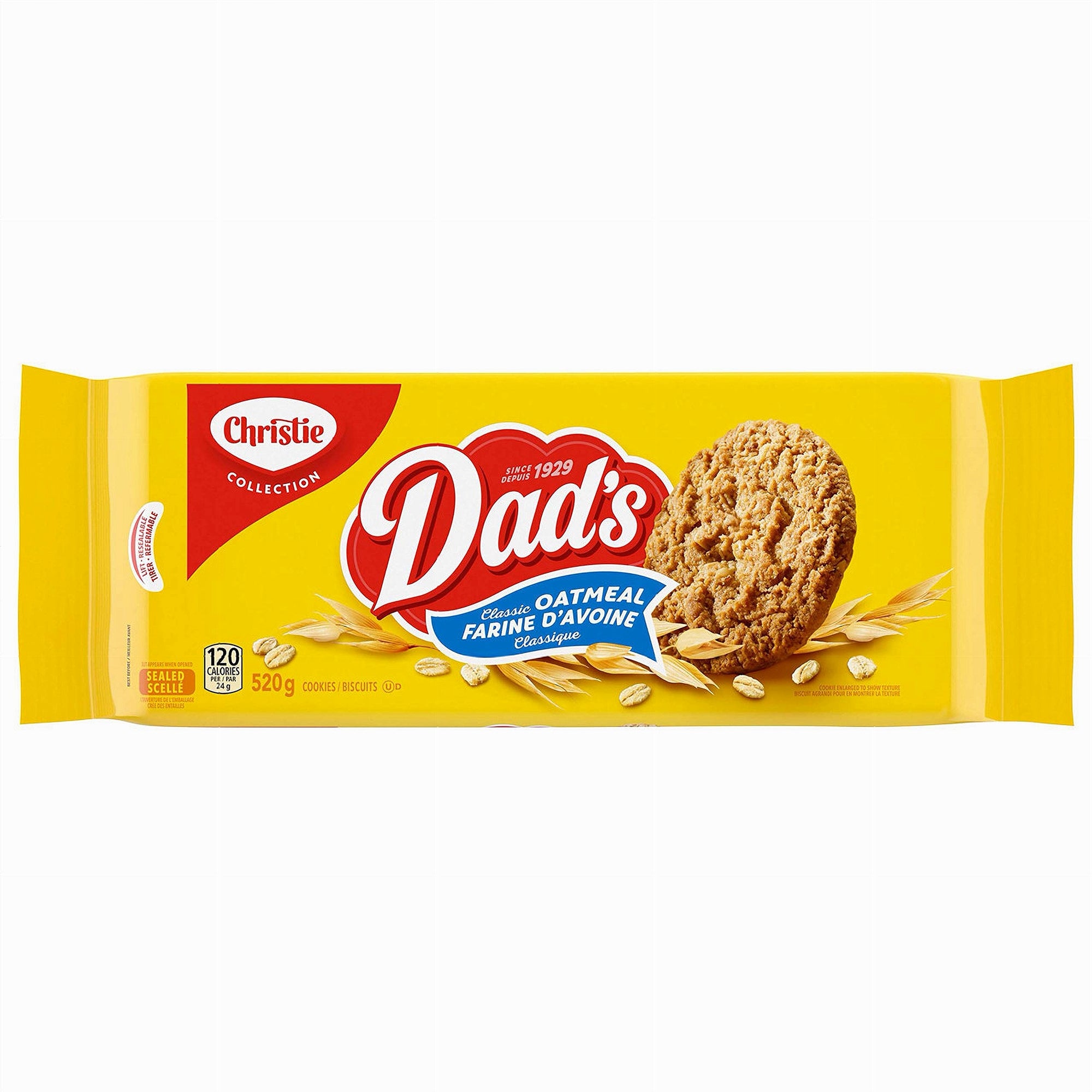 Dad's Oatmeal Cookies | Crunchy Classic Canadian Snack Biscuits