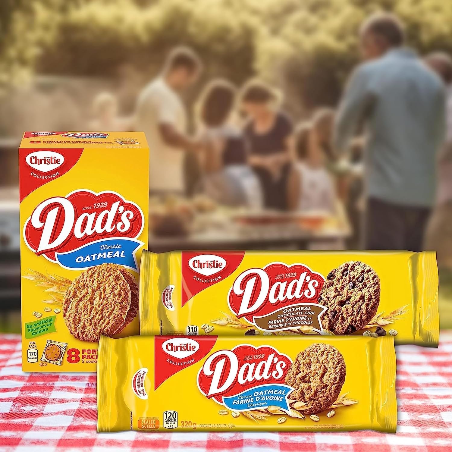 Dad's Oatmeal Cookies | Crunchy Classic Canadian Snack Biscuits