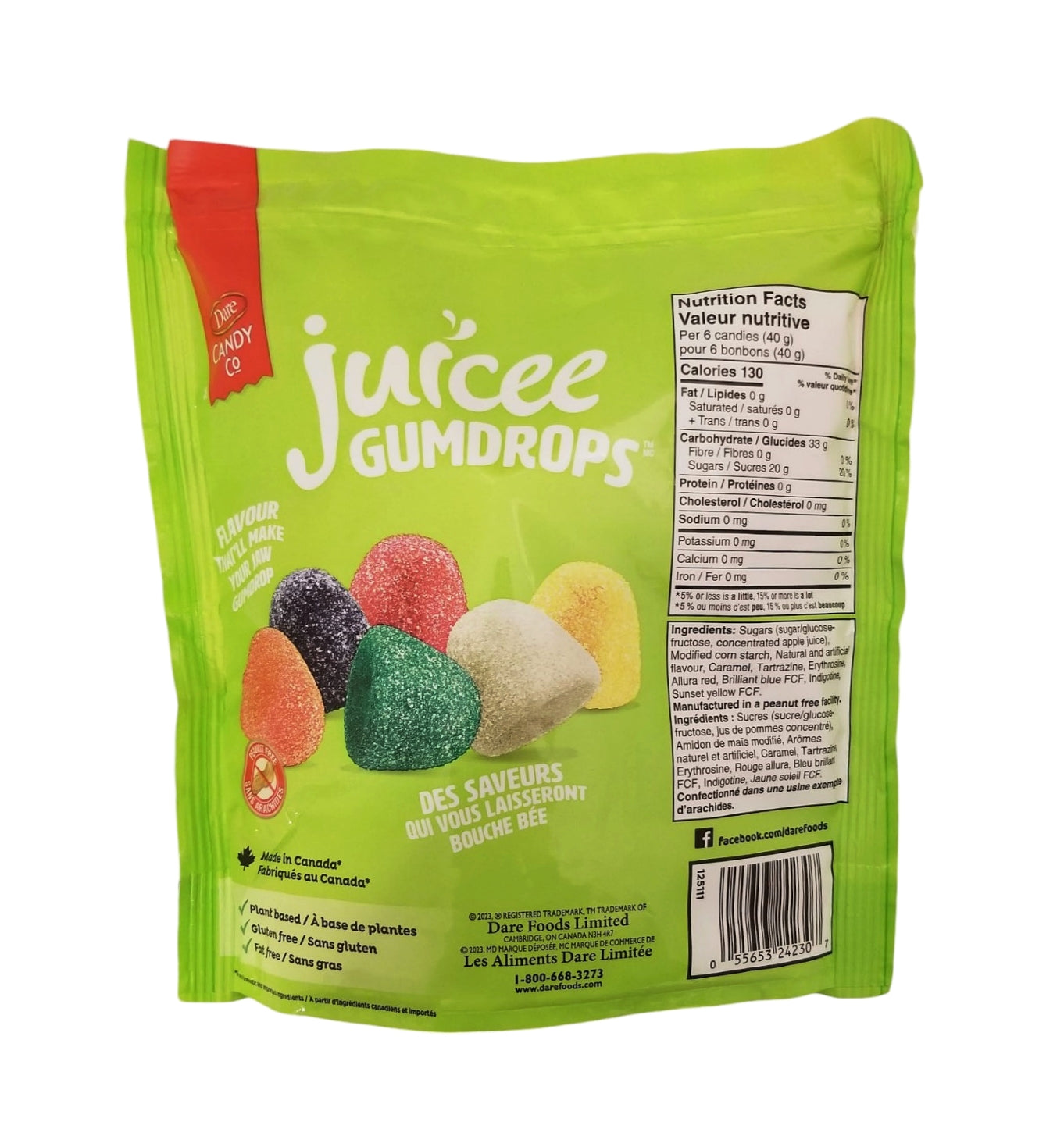 Dare Juicee Gumdrops 600g
