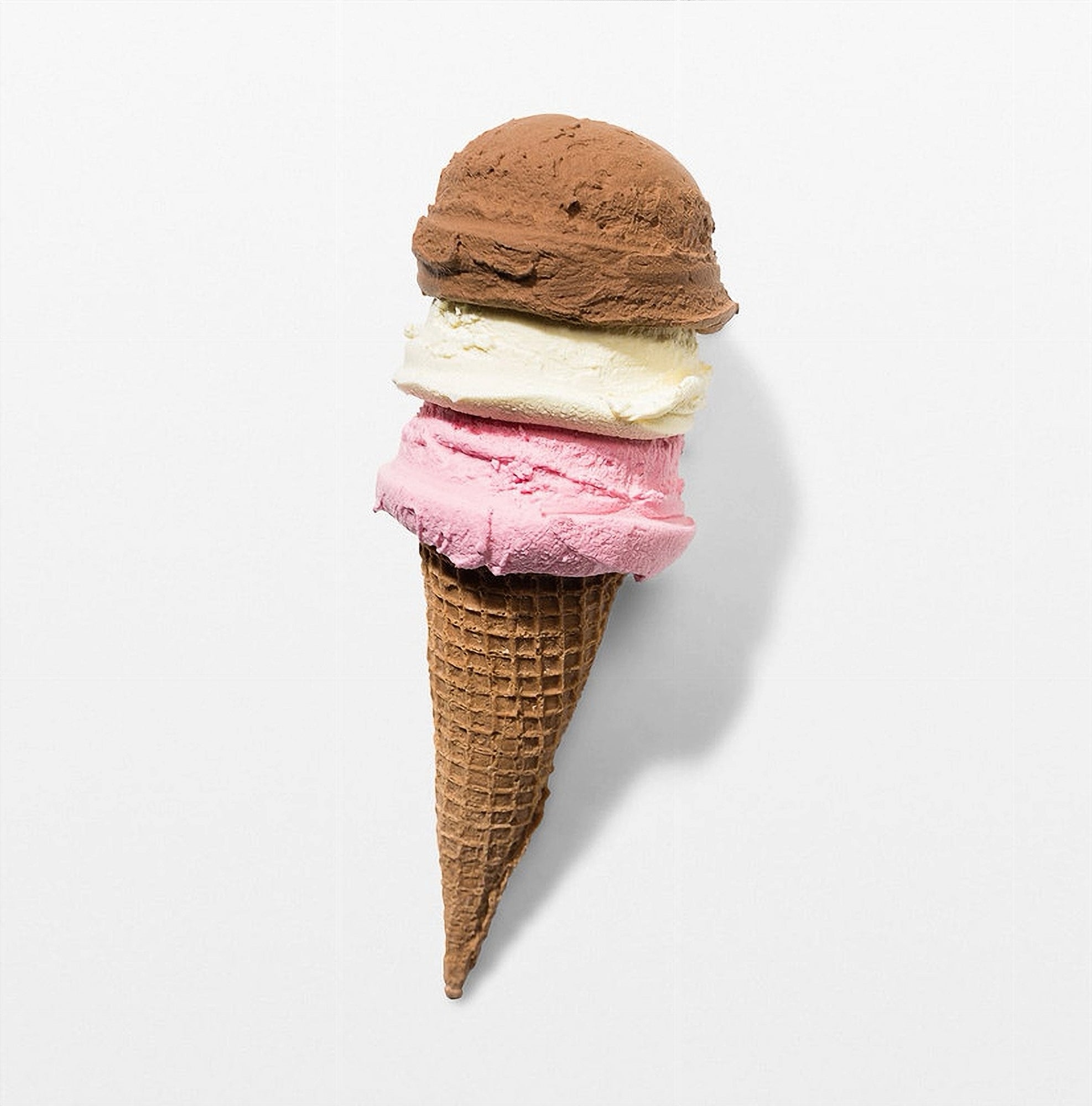 Dare Mallow Neapolitan marshmallows styled with ice cream cone – Canadian soft candy