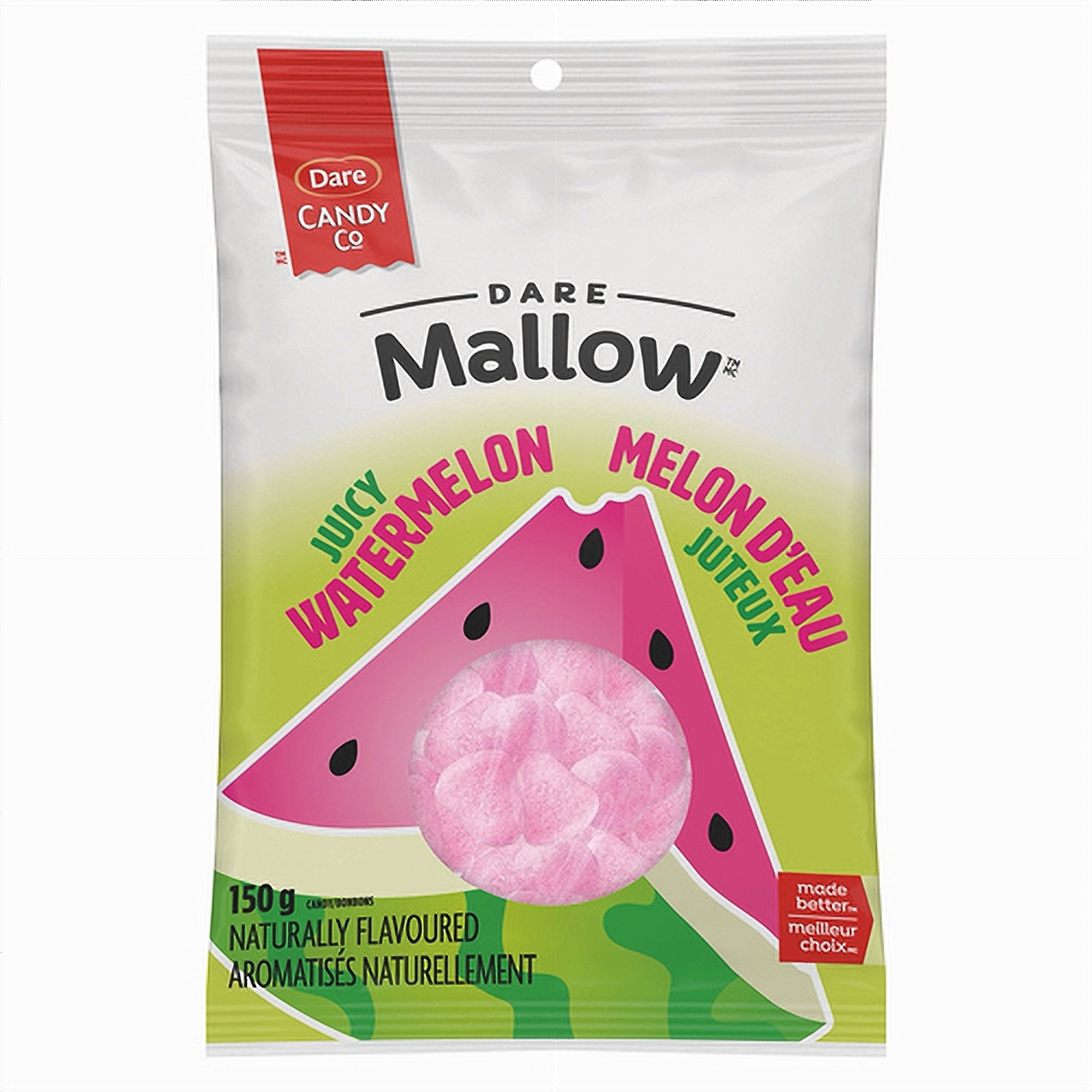 Dare Mallow Juicy Watermelon marshmallows 150g front packaging alternate