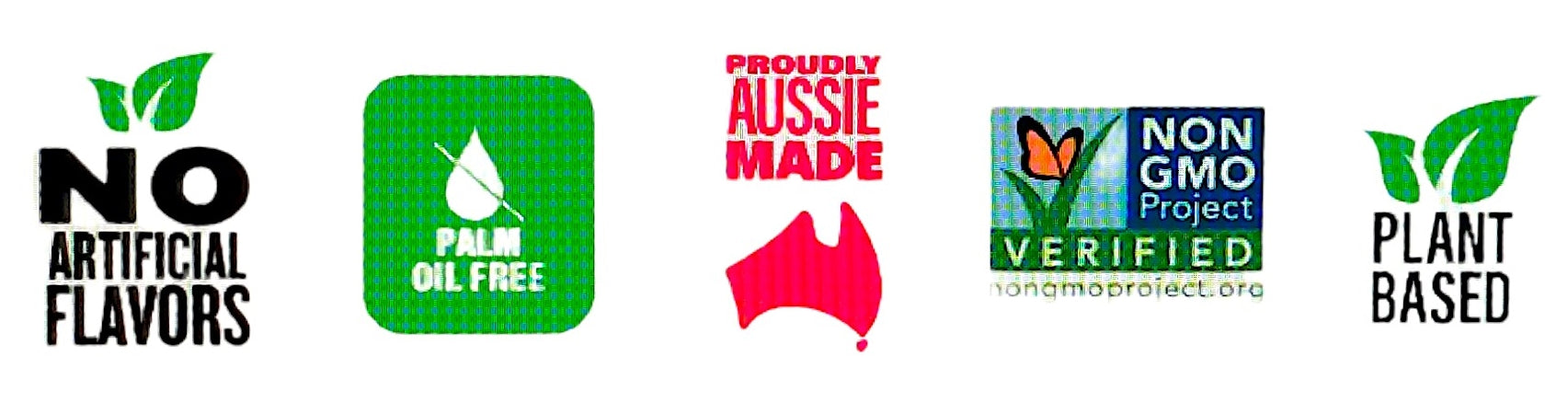 Darrell Lea Soft Australian Plant Based Licorice, Original Flavor, 200g, certification labels.