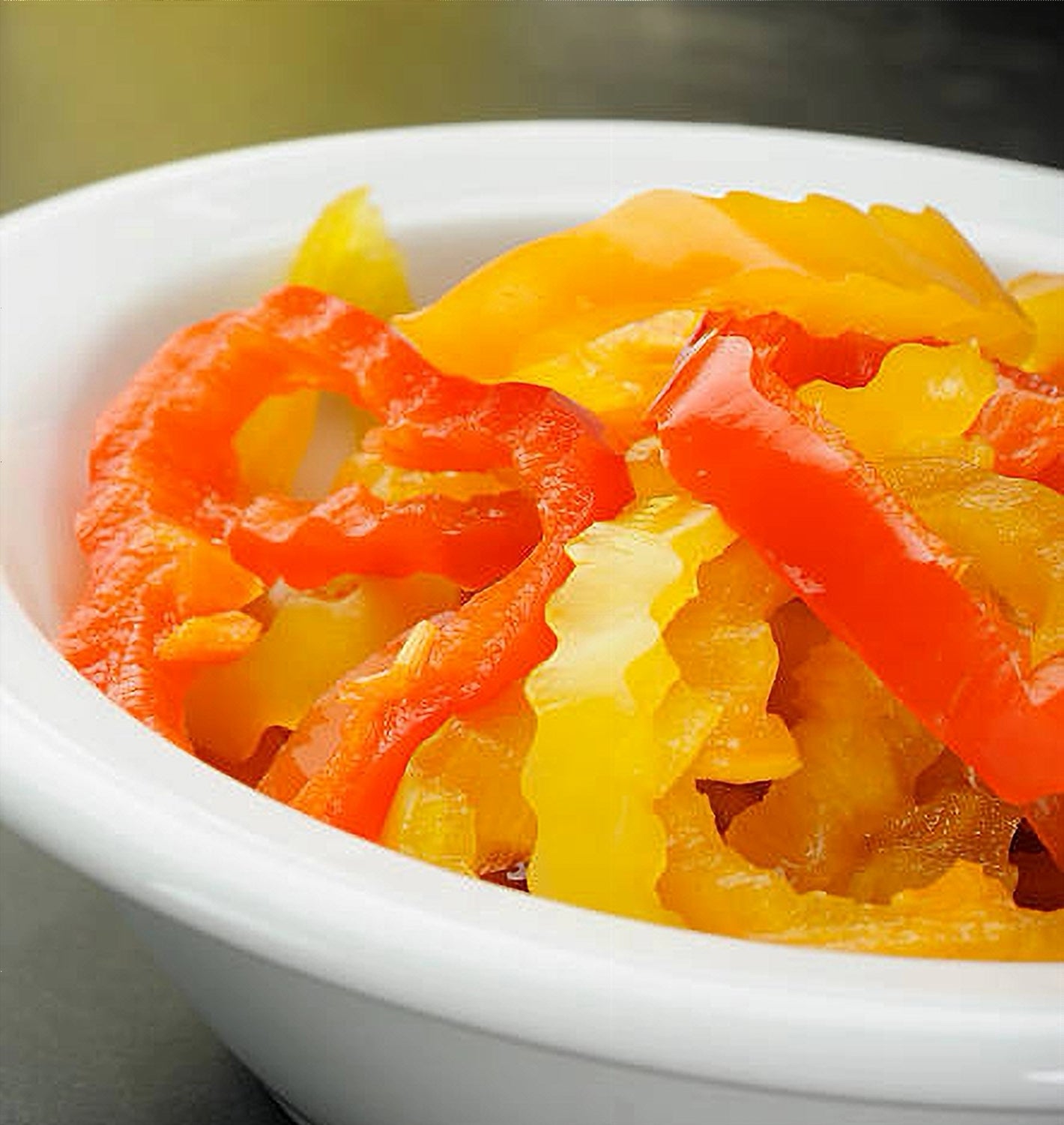 Del Sol Assorted Pickled Hot Pepper Rings, Bulk Foodservice Size - 3.78 L (1 gal)