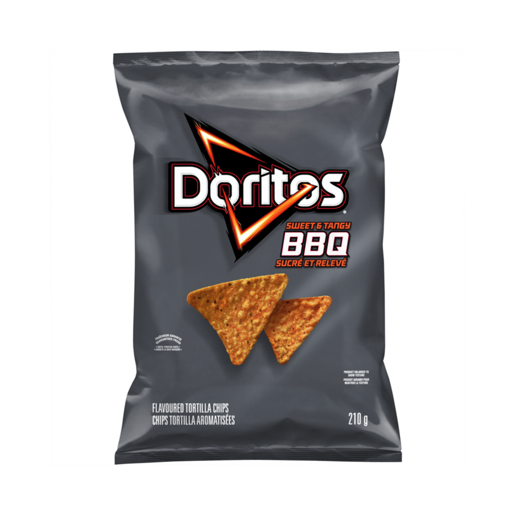 Doritos Sweet & Tangy BBQ Tortilla Chips, 210g/7.4 oz. Bag