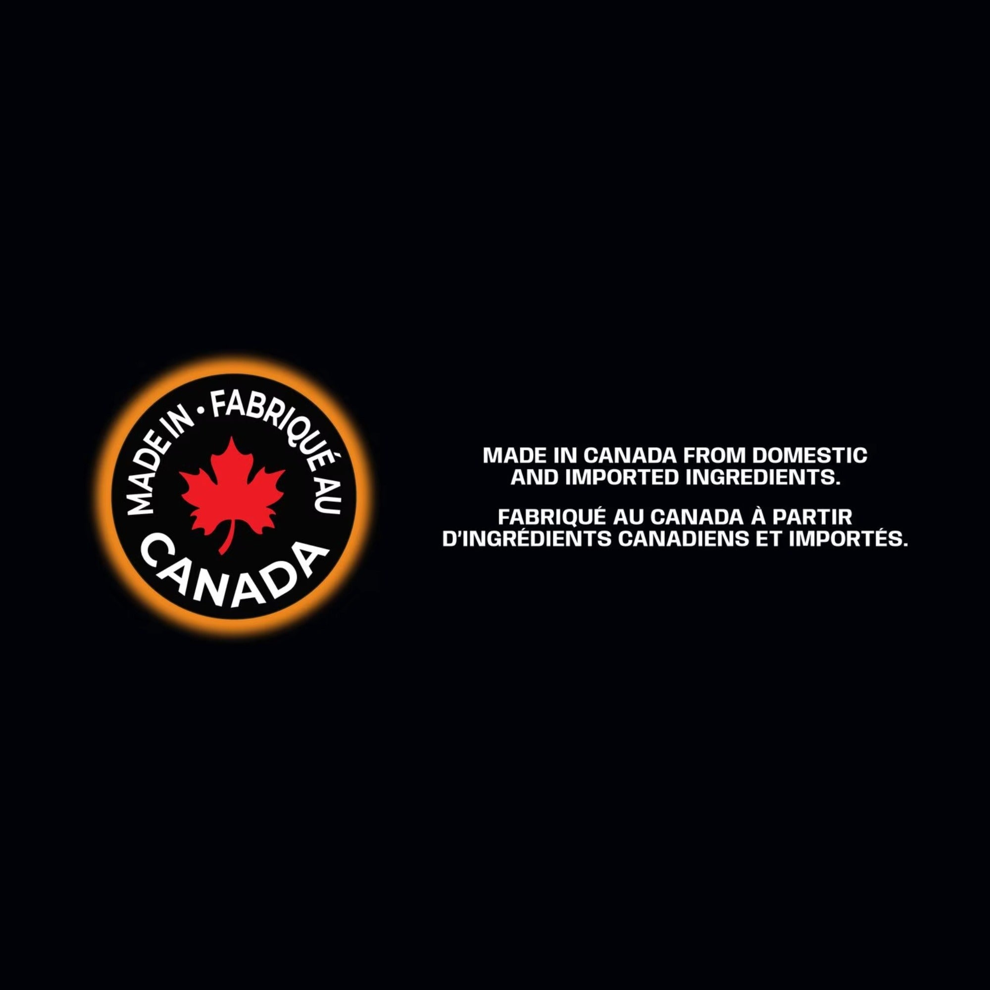Made in Canada package label on Doritos ROLL'D Nachos Supreme Mild tortilla chips