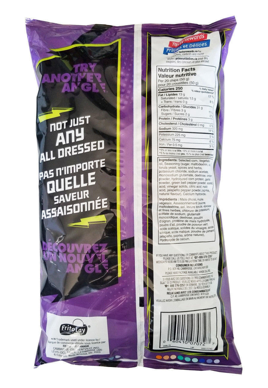 Doritos Tangy All Dressed Tortilla Chips, 210g/7.35 oz. {Imported from Canada}