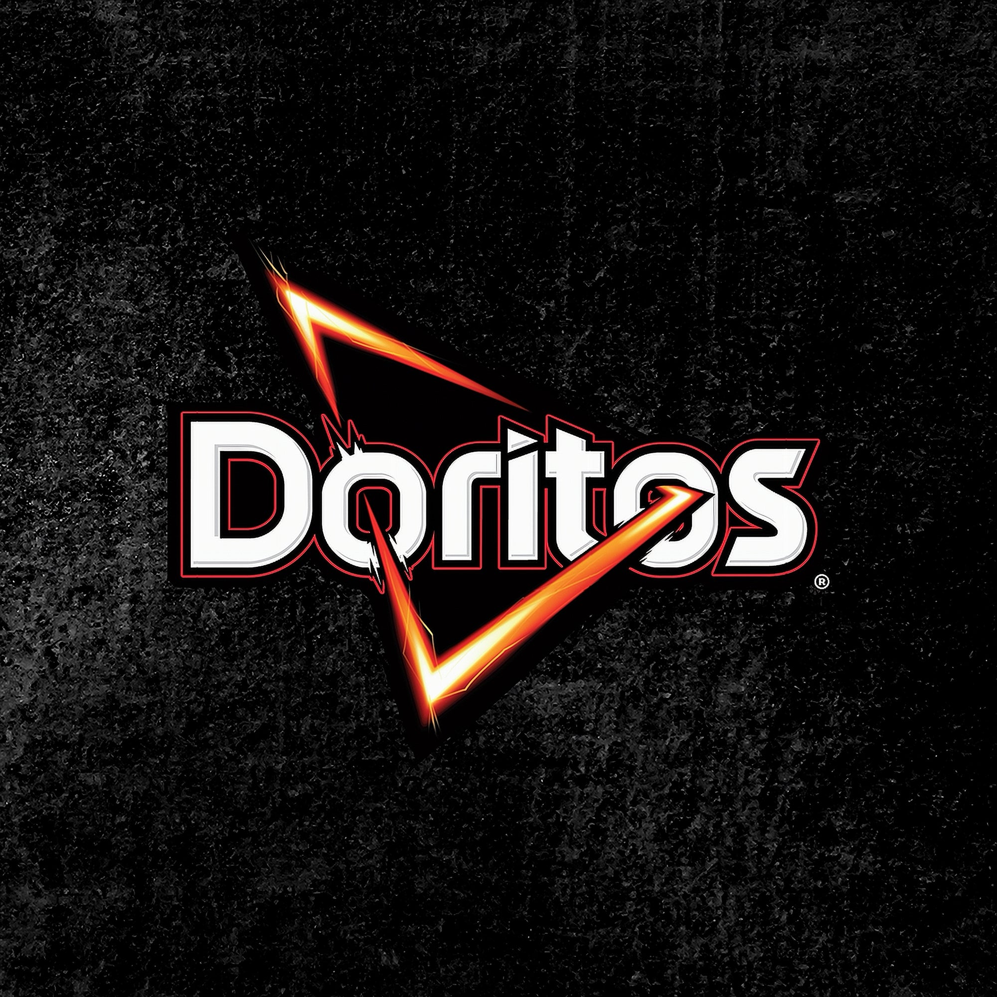 Doritos Nacho Cheese 730g bag logo detail