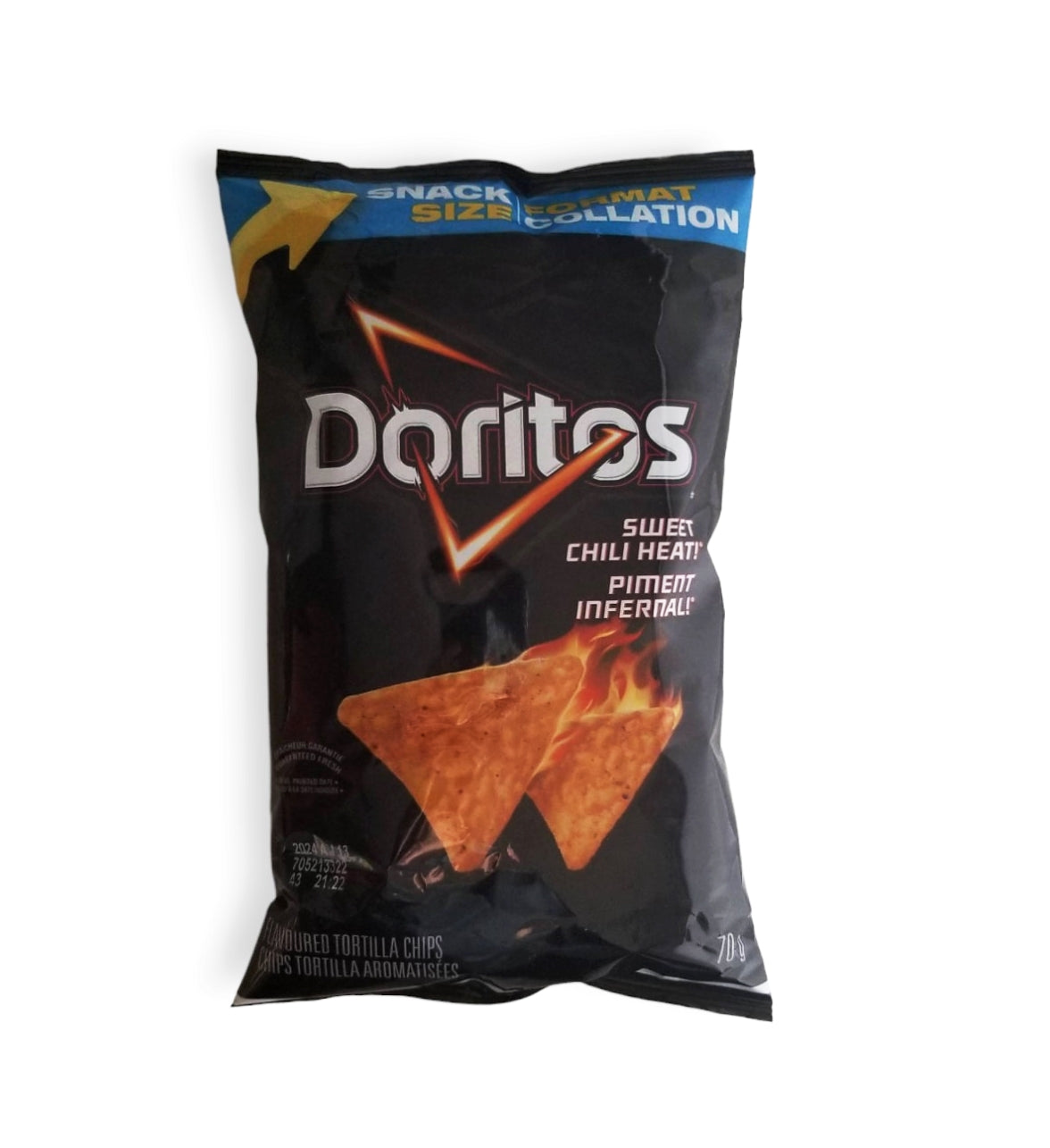 Doritos Sweet Chili Heat snack size front of Bag