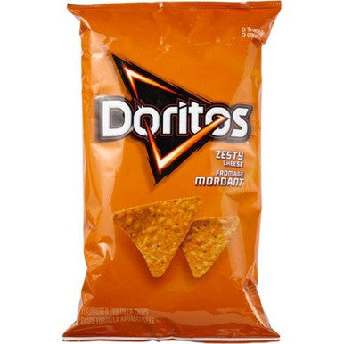 Doritos Zesty Cheese Tortilla Chips 255g