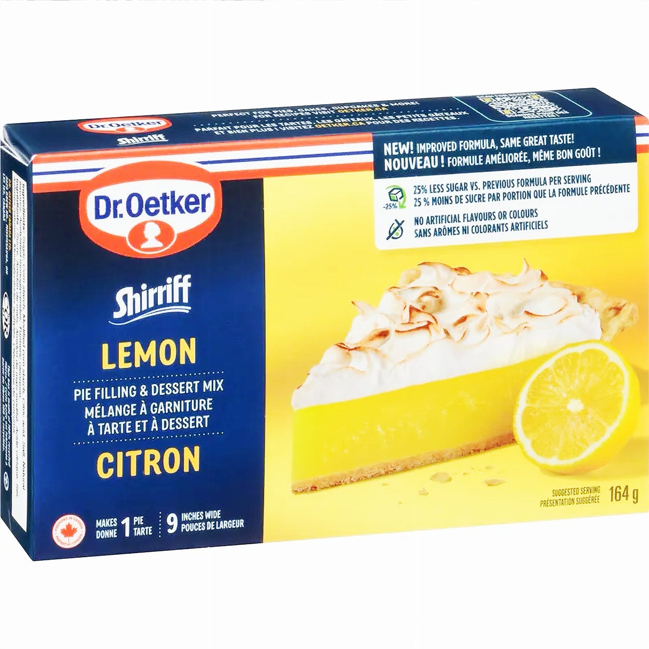 Dr. Oetker Shirriff  Lemon Pie Filling & Desert Mix - 164g/5.7 oz