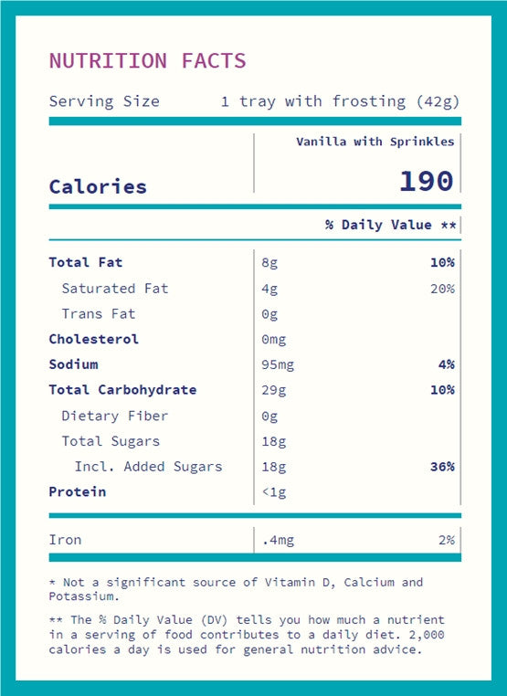 Betty Crocker DunkAroos, Vanilla Cookies with Rainbow Sprinkle Frosting, 42g/1.47 oz. {Imported from Canada}
