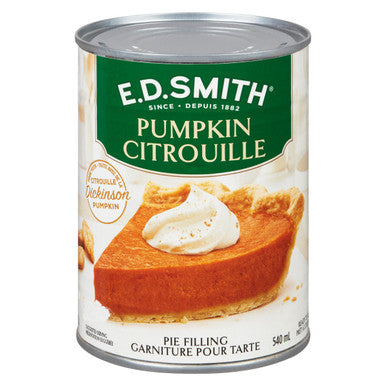 E.D. Smith Pumpkin Pie Filling, 540ml