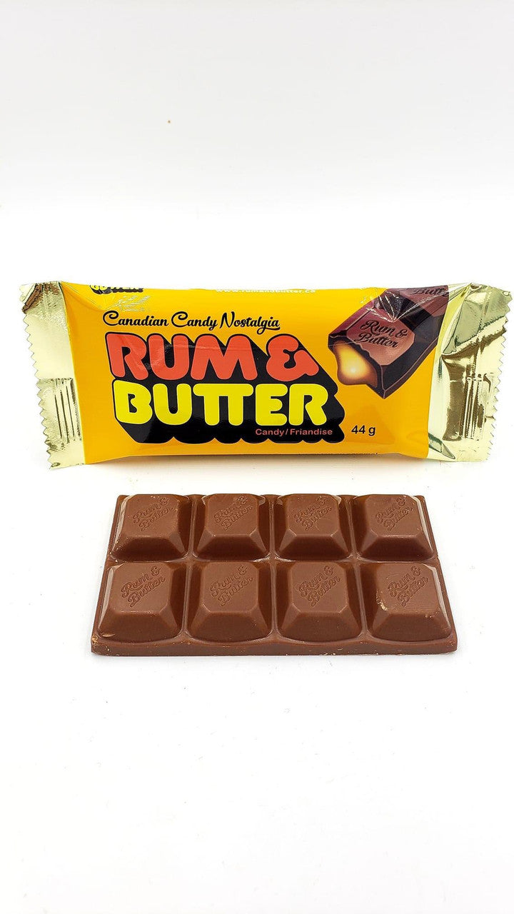 Rum and Butter Bar 24ct, 44g/1.5 oz. each {Imported from Canada}