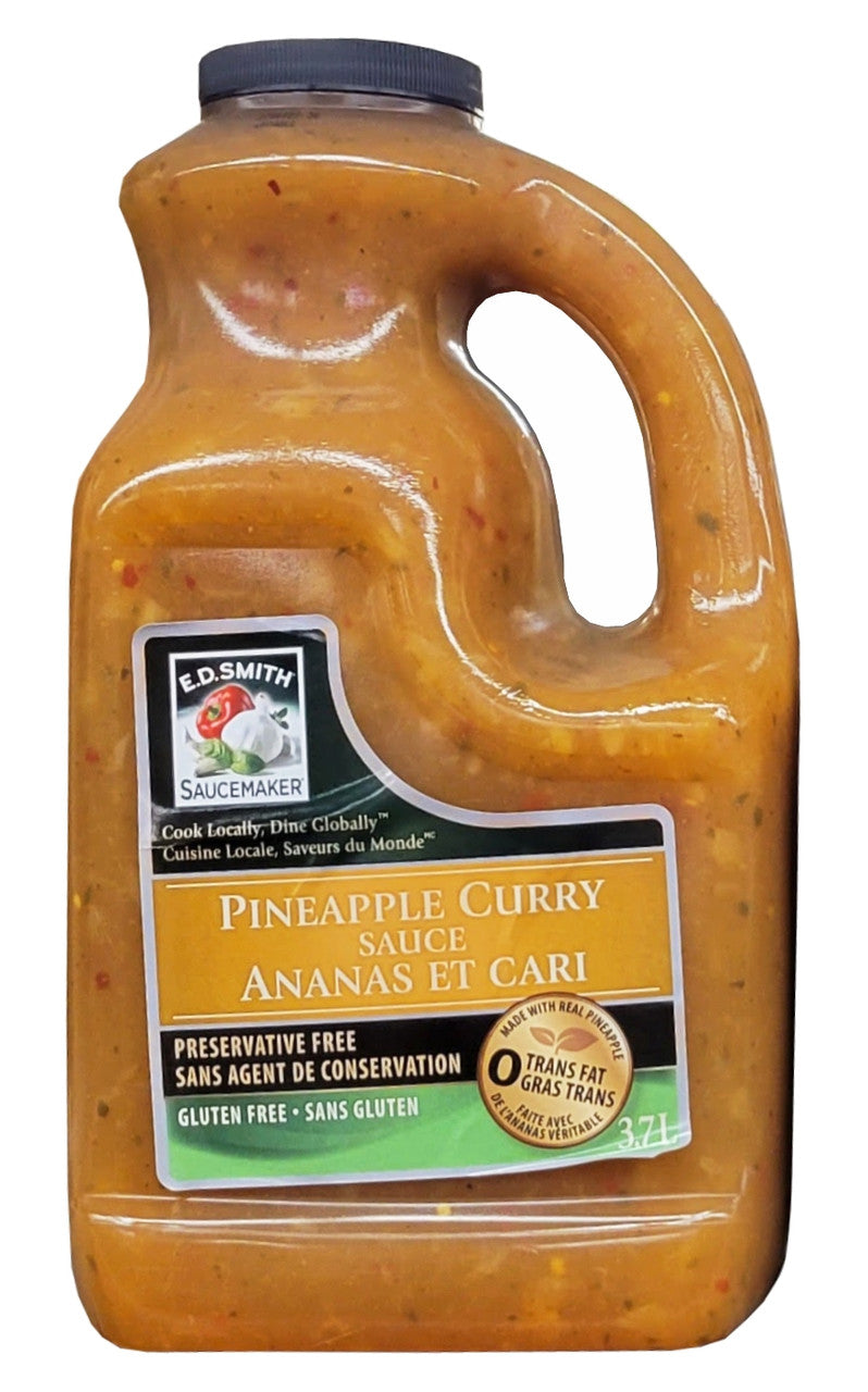 E.D. Smith Saucemaker Pineapple Curry Sauce 3.7L/1 Gal., {Imported from Canada}