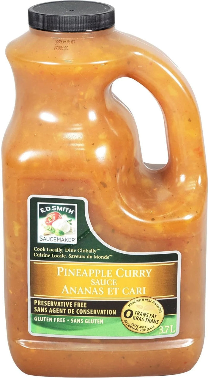 E.D. Smith Saucemaker Pineapple Curry Sauce 3.7L/1 Gal., {Imported from Canada}