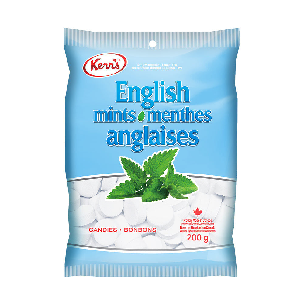 Kerr's English Mints, 200g/7 oz. Bag {Imported from Canada}