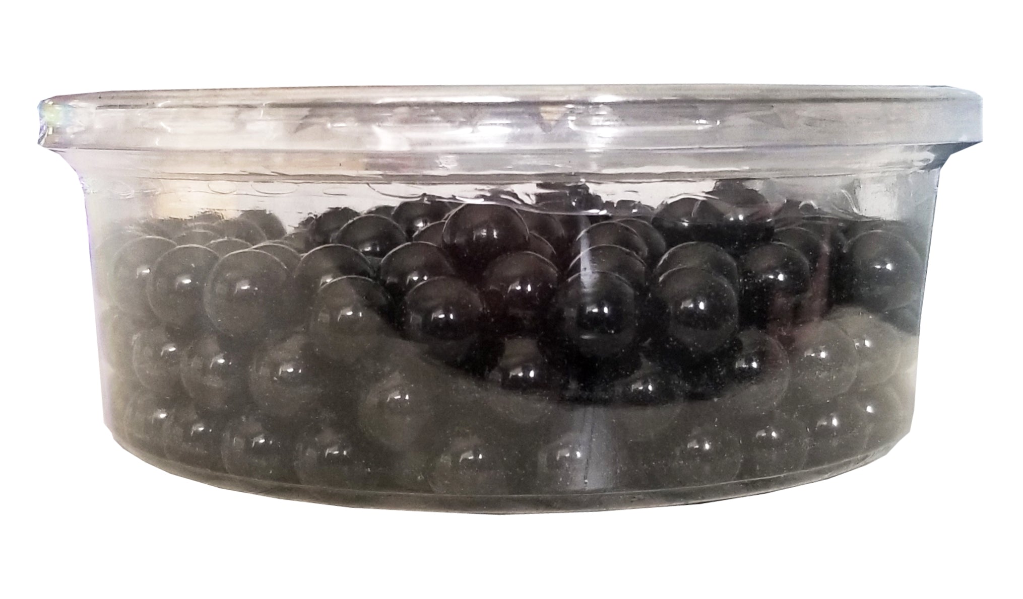 Exclusive Brands Black Magic Balls, Licorice Jawbreakers, 240 pieces, 520g/18.2 oz. Tub