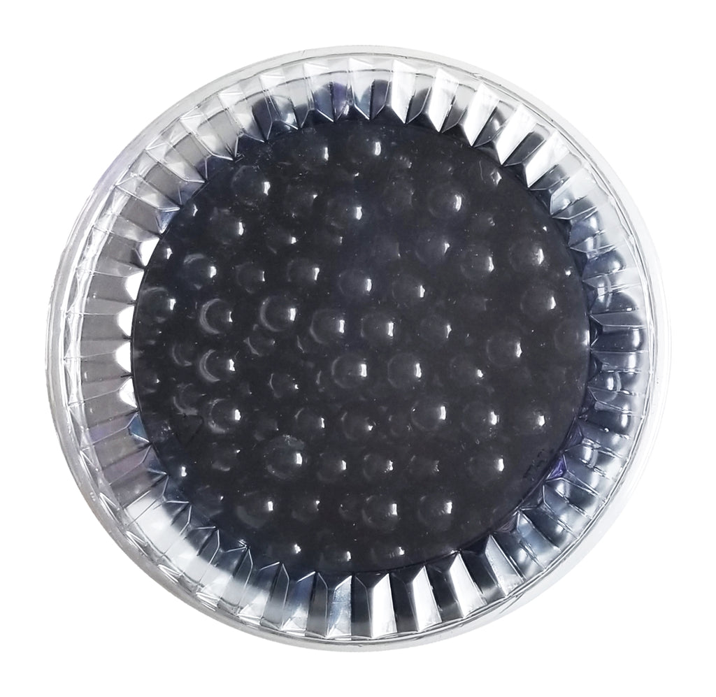 Exclusive Brands Black Magic Balls, Licorice Jawbreakers, 240 pieces, 520g/18.2 oz. Tub {Imported from Canada}
