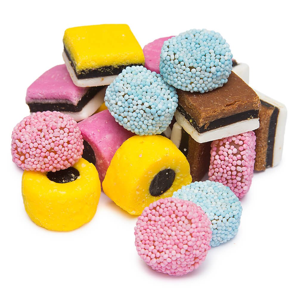 Presidents Choice Liquorice Allsorts Gummy Candy.