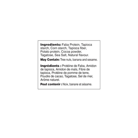 Ingredients list for Farm Girl Chocolate Puffs Cereal, 280g/9.88 oz.