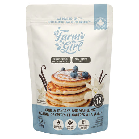 Farm Girl Vanilla Pancake & Waffle Mix - 300g (10.58oz)