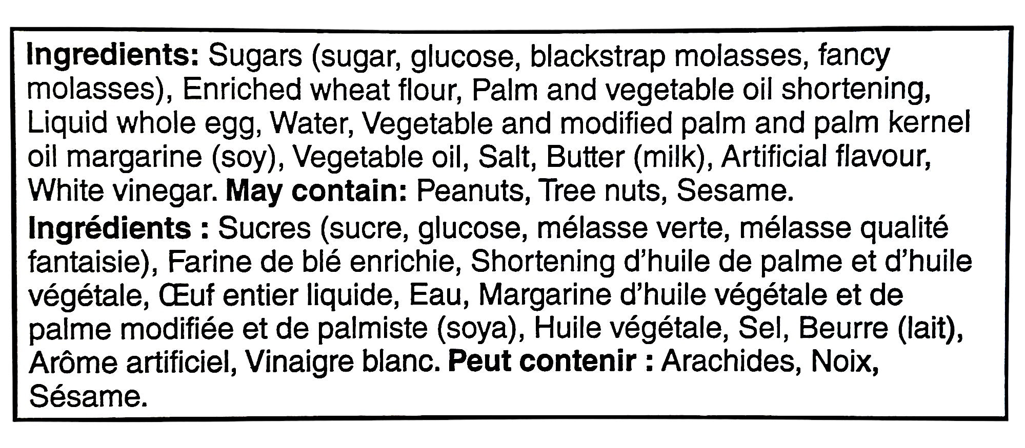 Farmer's Market Butter Tarts, 765g/1.7 lbs. Box