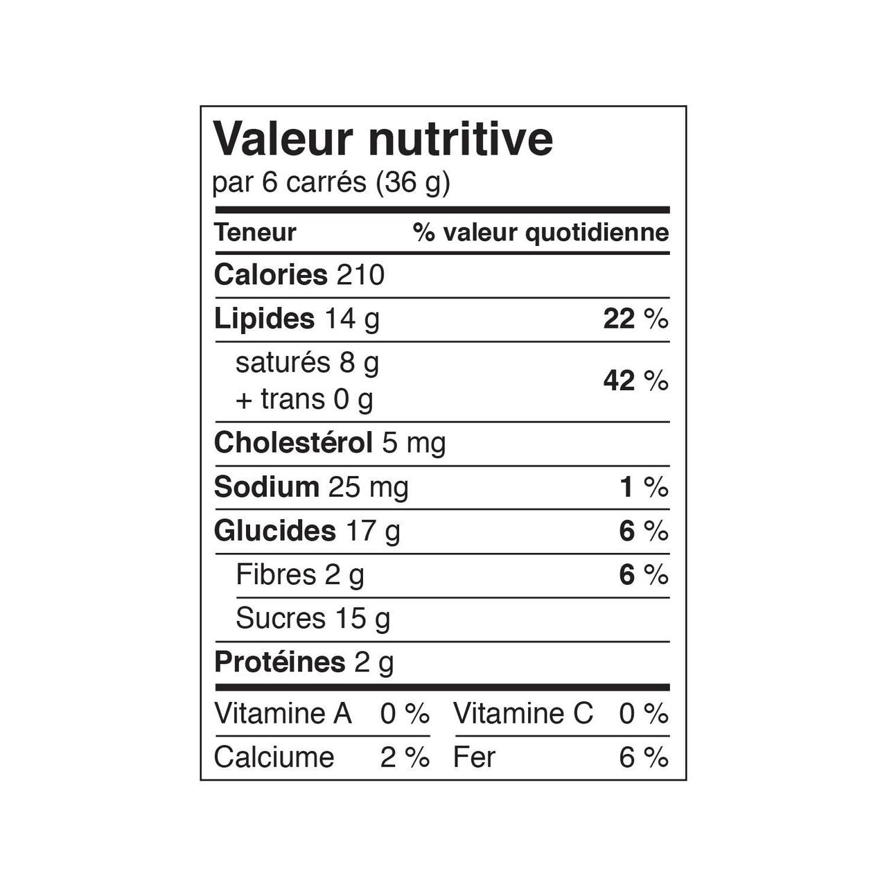 Ferrero Rocher Premium Dark Chocolate Hazelnut & Salted Caramel Bar, 90g/3.15 oz. Bar Nutrition Facts In French