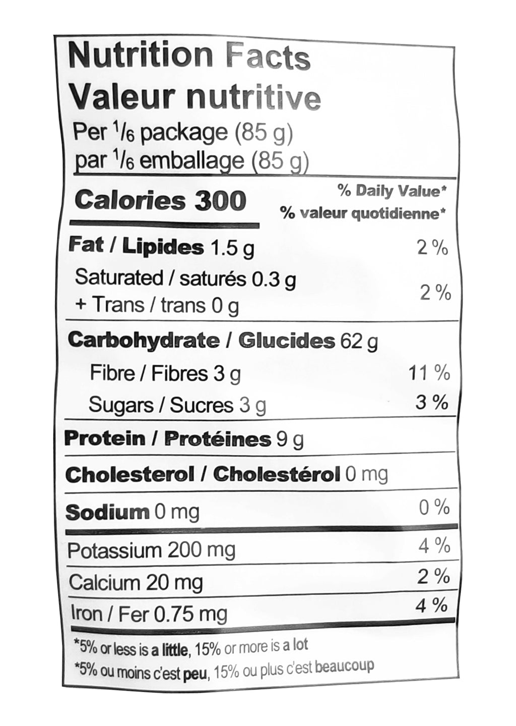 Fior Fiore Organic Penne Rigate Pasta, 500g/17.5 oz. Package
