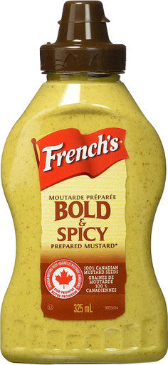 French's Bold 'n Spicy Deli Mustard, 325ml