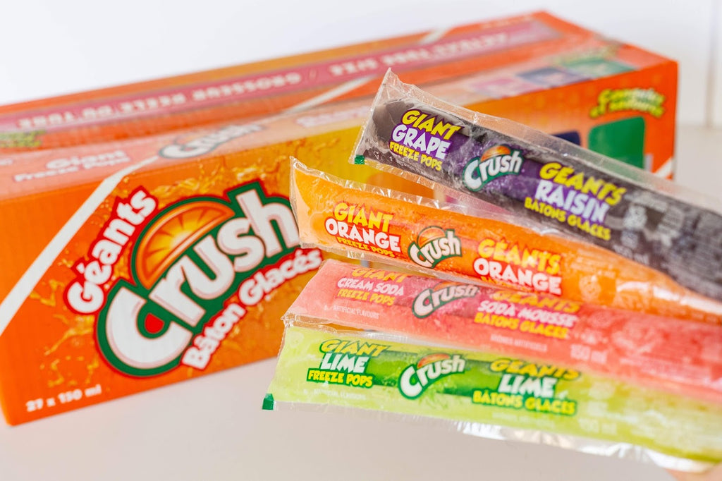 Crush Lime Soda Giant Freeze Pops, Single 150ml Ice Pop