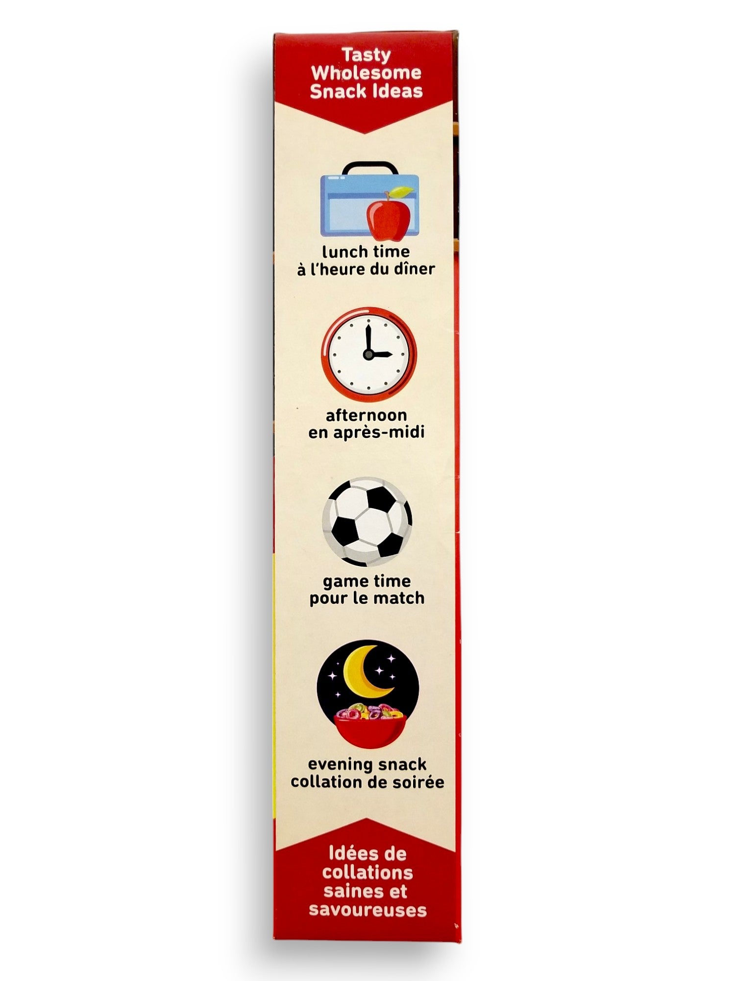 Side of Kellogg's Froot Loops Cereal, Family Size, 480g/1.06 lb., Box