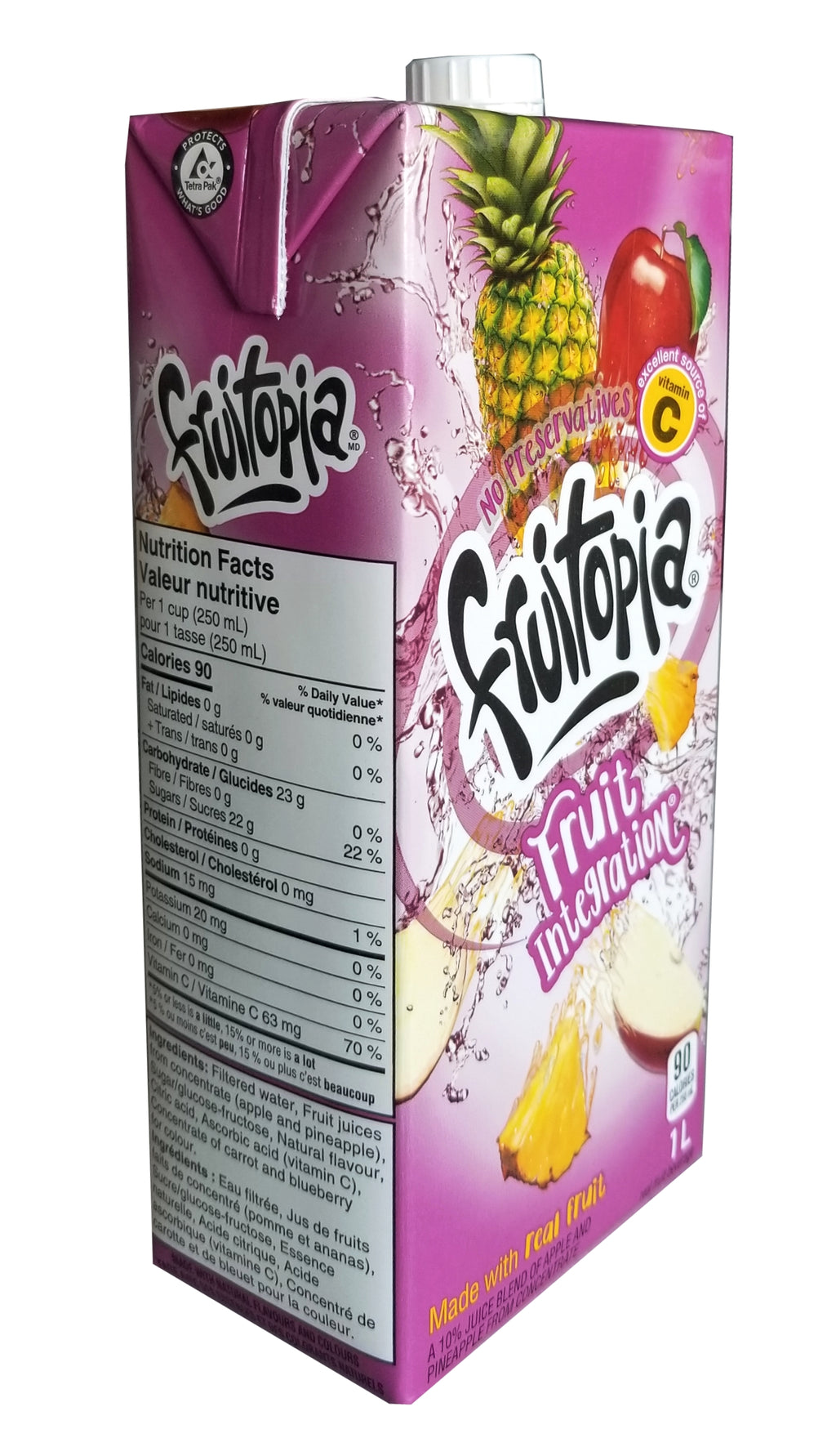 Fruitopia Fruit Integration Juice, 1 L/35 fl. oz. Bottle {Imported from Canada}