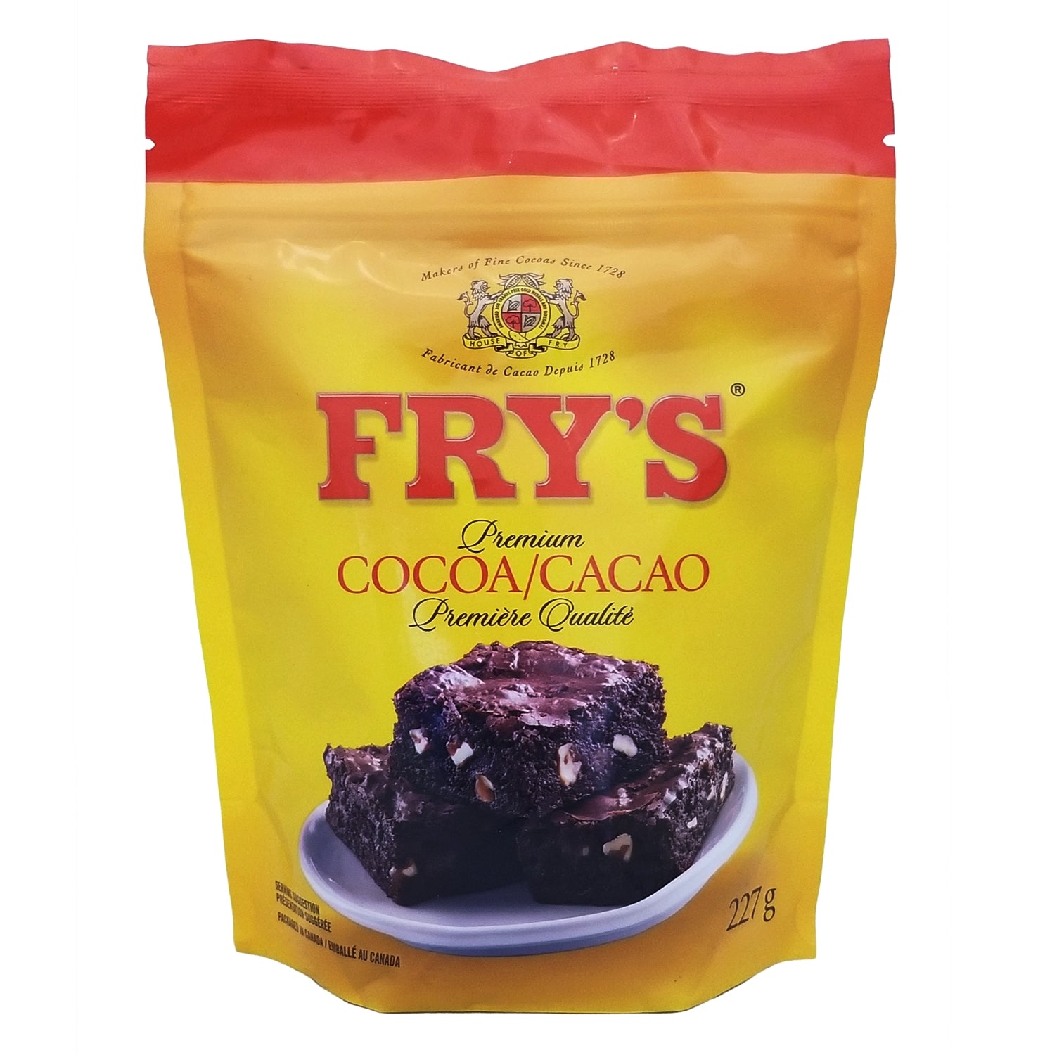 Fry's Cocoa Powder 227g (8 oz) – Dutch-Process Unsweetened Baking Cocoa