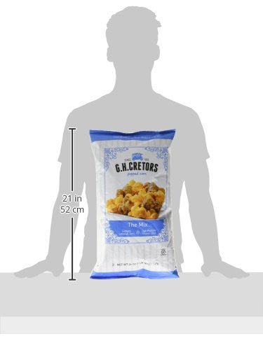 G.H. Cretors The Mix, Popped Corn, 737g/26 oz. Bag Size