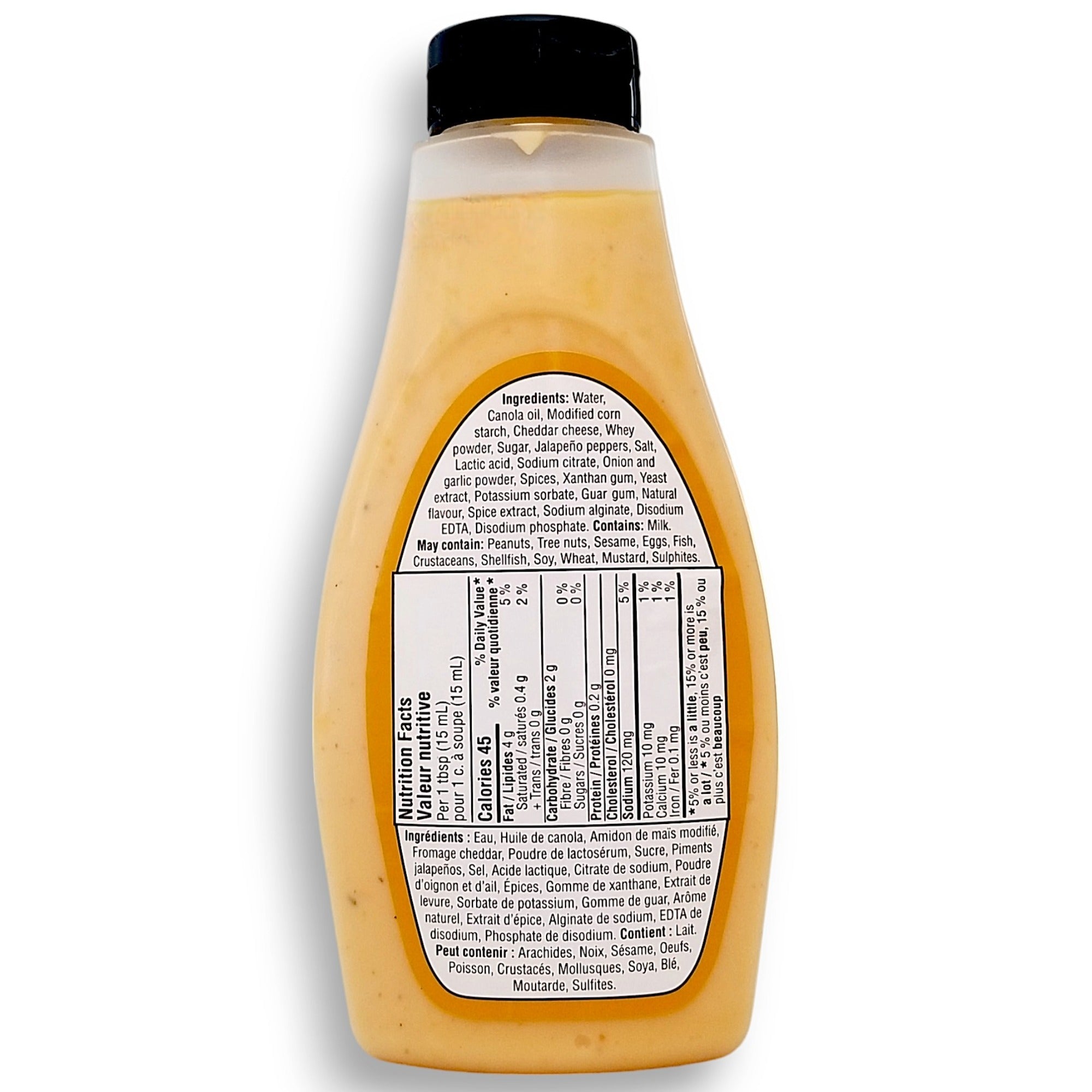 Great Value Queso with Jalapeno Crema Sauce, 250ml/8.5 fl oz
