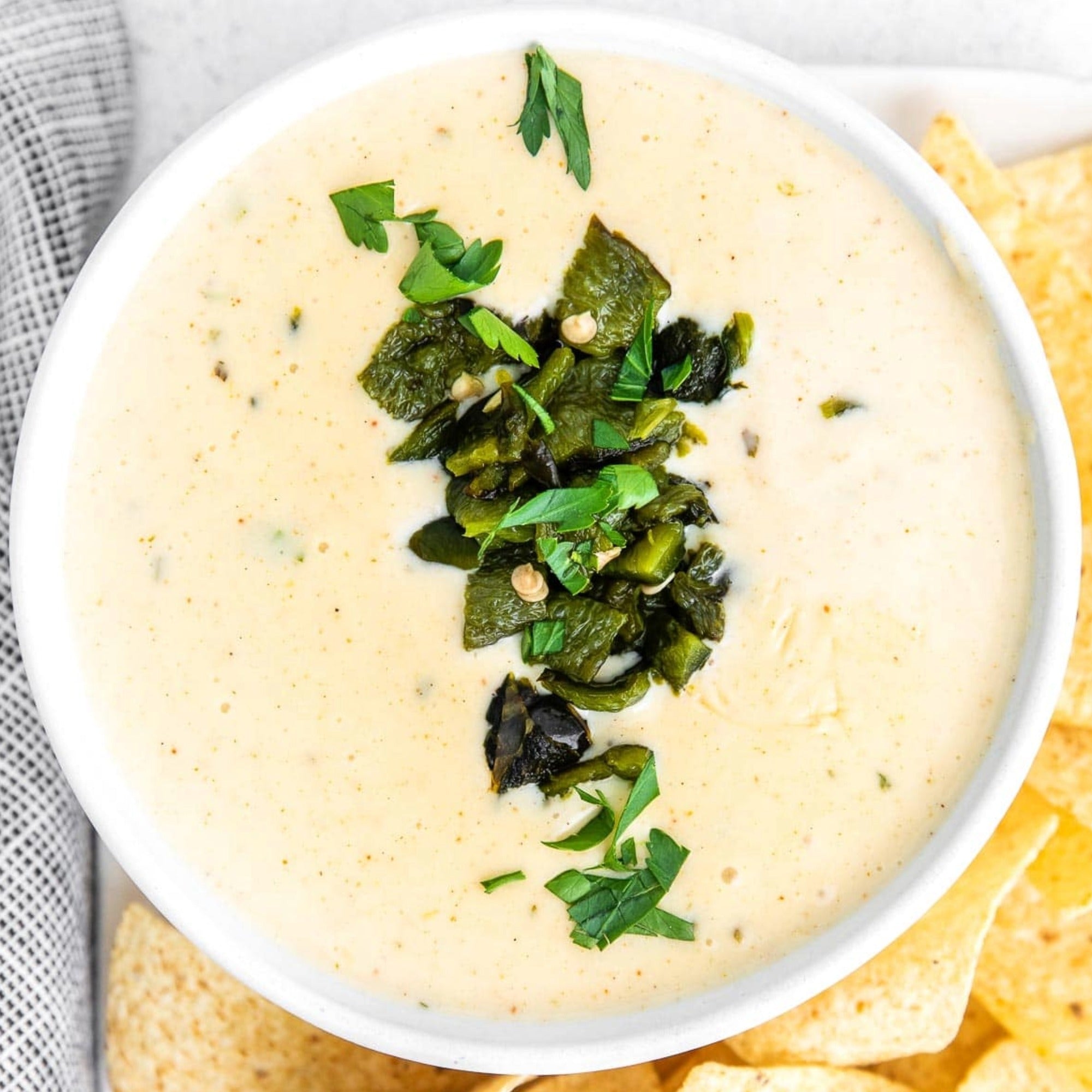 Great Value Secret Recipe Poblano Queso Crema Sauce, 250ml/8.5 fl oz