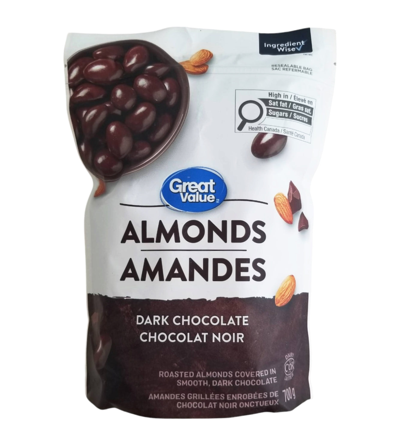 Great Value Dark Chocolate Almonds