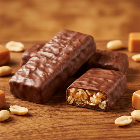 Great Value Dipped Caramel Nut Granola Bars, 6 Bars – 206g (7.2 oz)