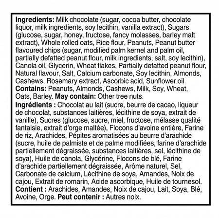 Great Value Dipped Peanut Butter Granola Bars, 6 Bars – 187g (6.6 oz)