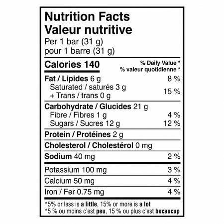 Great Value Dipped Peanut Butter Granola Bars, 6 Bars – 187g (6.6 oz)