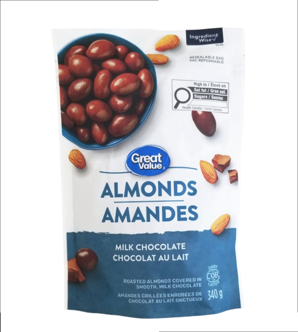 Great Value Milk Chocolate Almonds