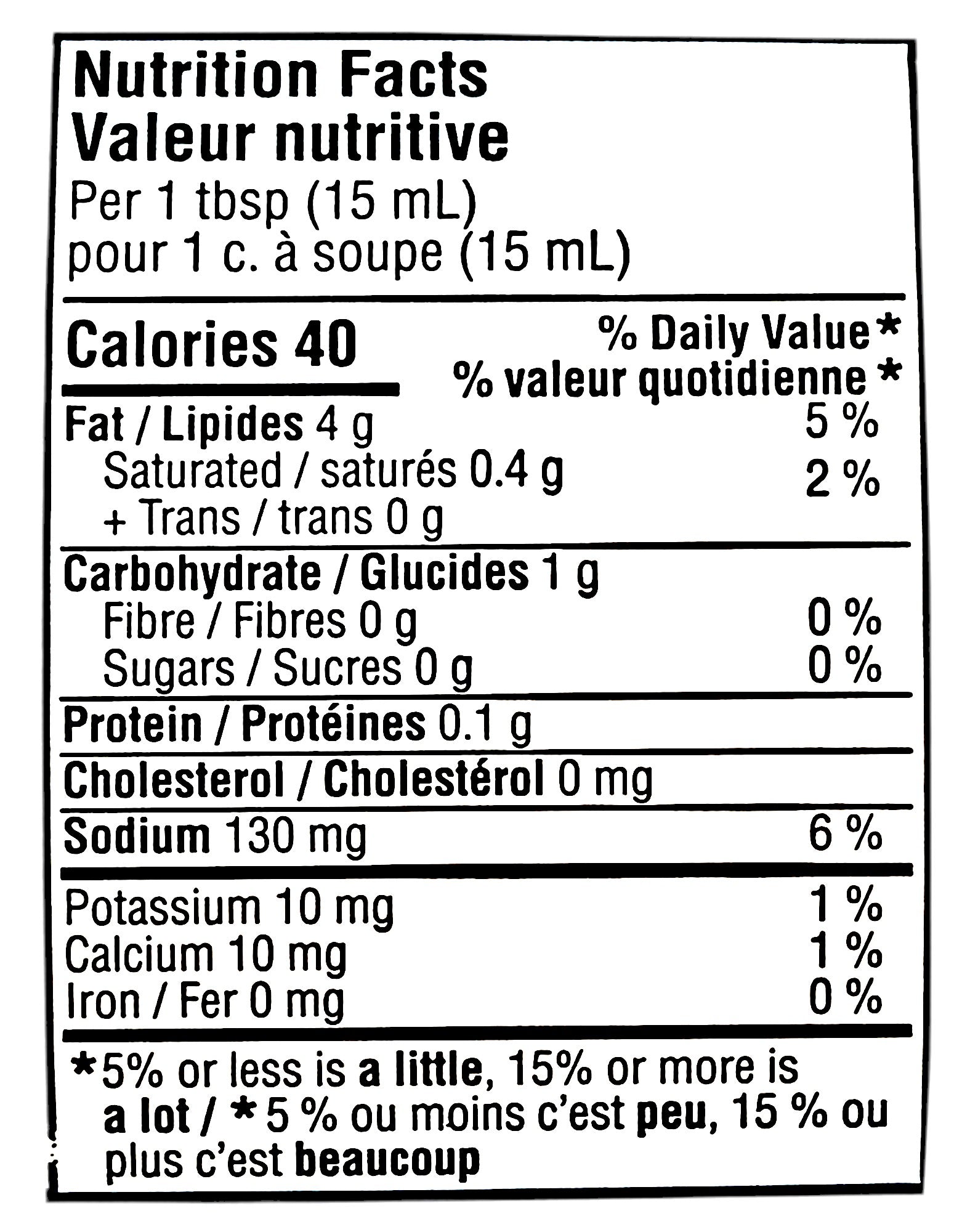 Great Value Sour Cream & Lime Crema Sauce, 250g/8.8 oz