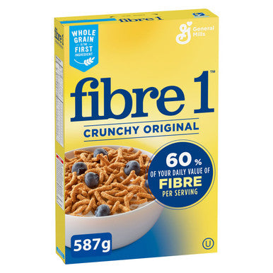 General Mills, Fibre 1 Crunchy Original Cereal, 587g