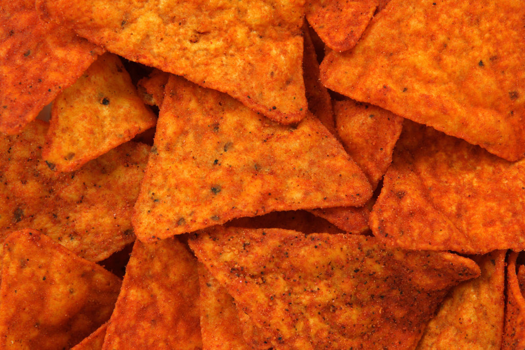 Doritos Flamin' Hot Cool Ranch Tortilla Chips, 210g/7.35 oz., Bag, {Imported from Canada}