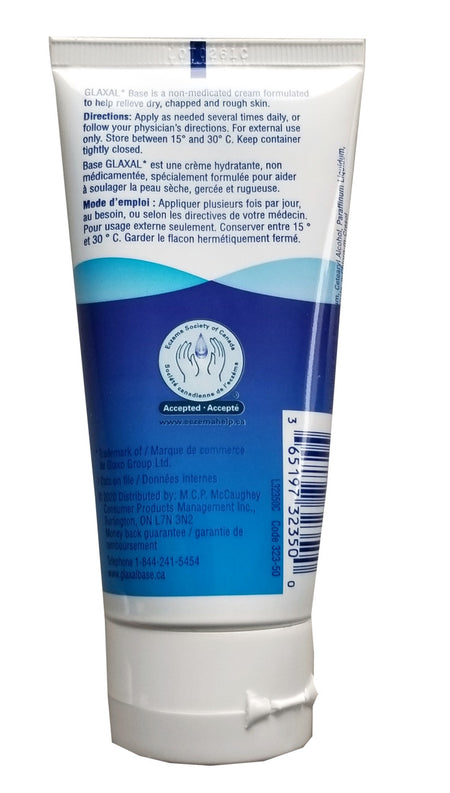 Glaxal Base Moisturizing Cream, 50g/1.75 oz. Tube {Imported from Canada}